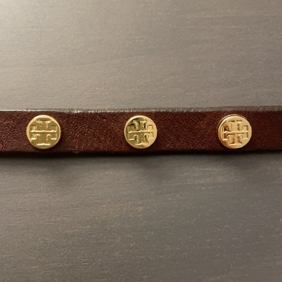 Tory Burch Double Wrap Leather Bracelet - Picture 5 of 5
